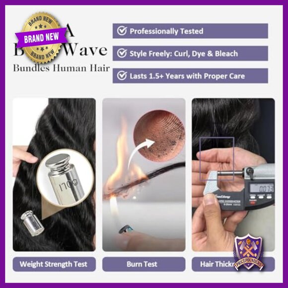 22-26 Inch Raw Indian Virgin Human Hair Extensions, No Tangle Shedding